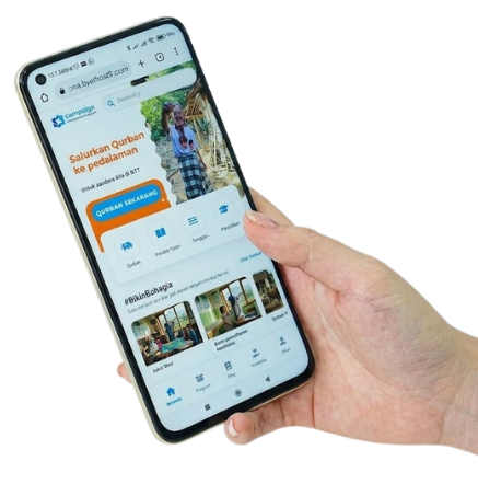 Infrastruktur Website Donasi Digital SDonasi