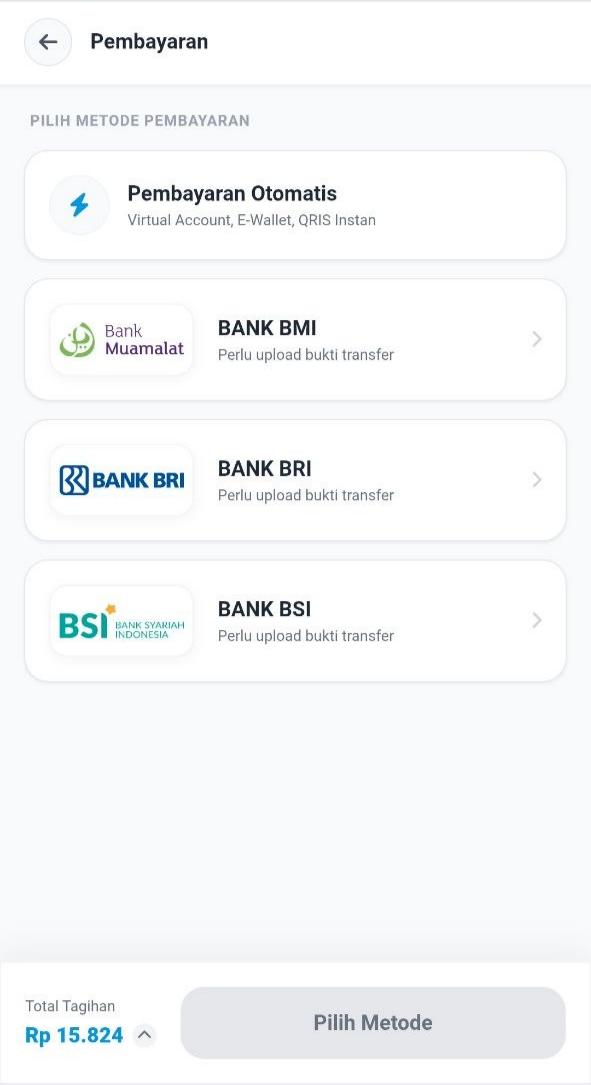 Screenshot Fitur SDonasi